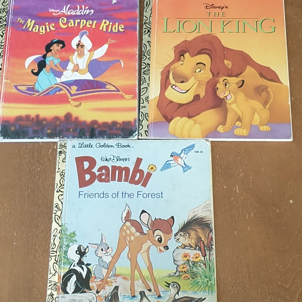 Vintage Disney Golden Books